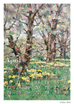 April 2016 Calendar