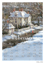 February 2016 Calendar