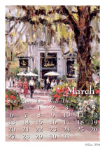 March 2016 Calendar